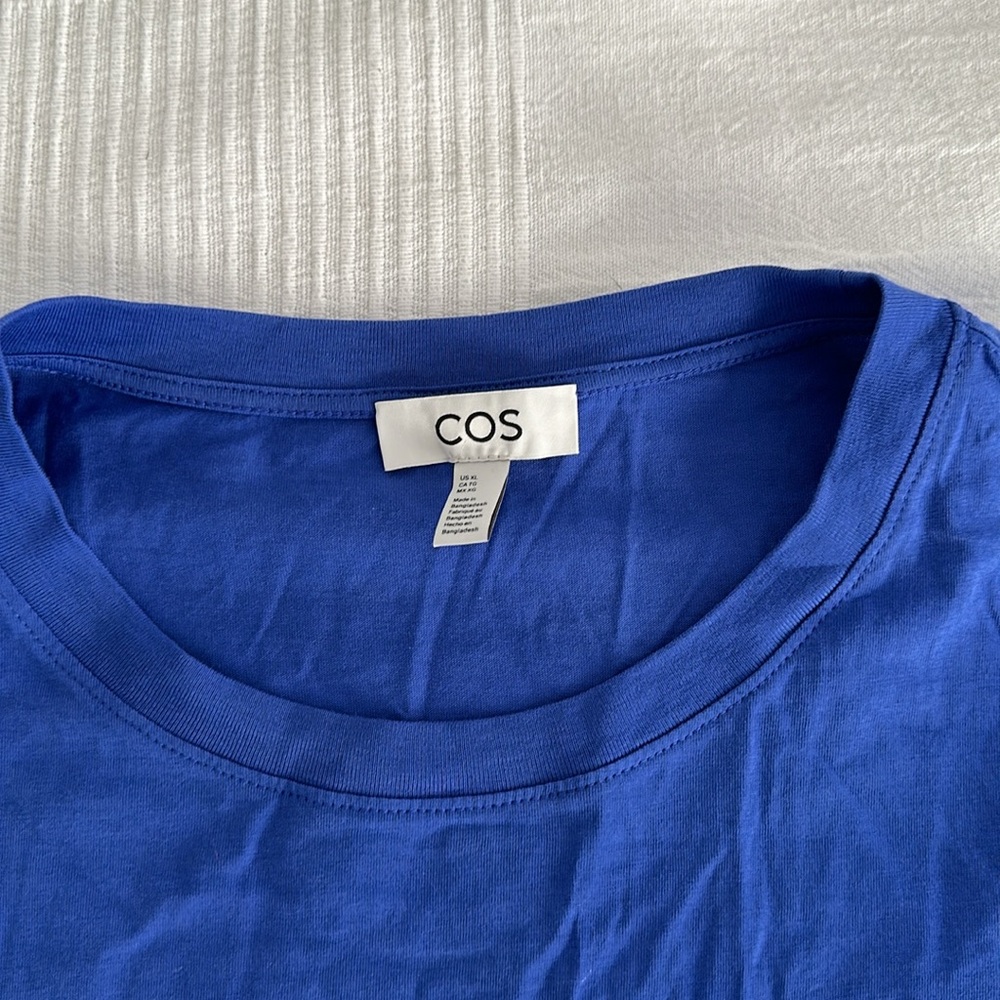 COS Blue Tee - Picture 2 of 4